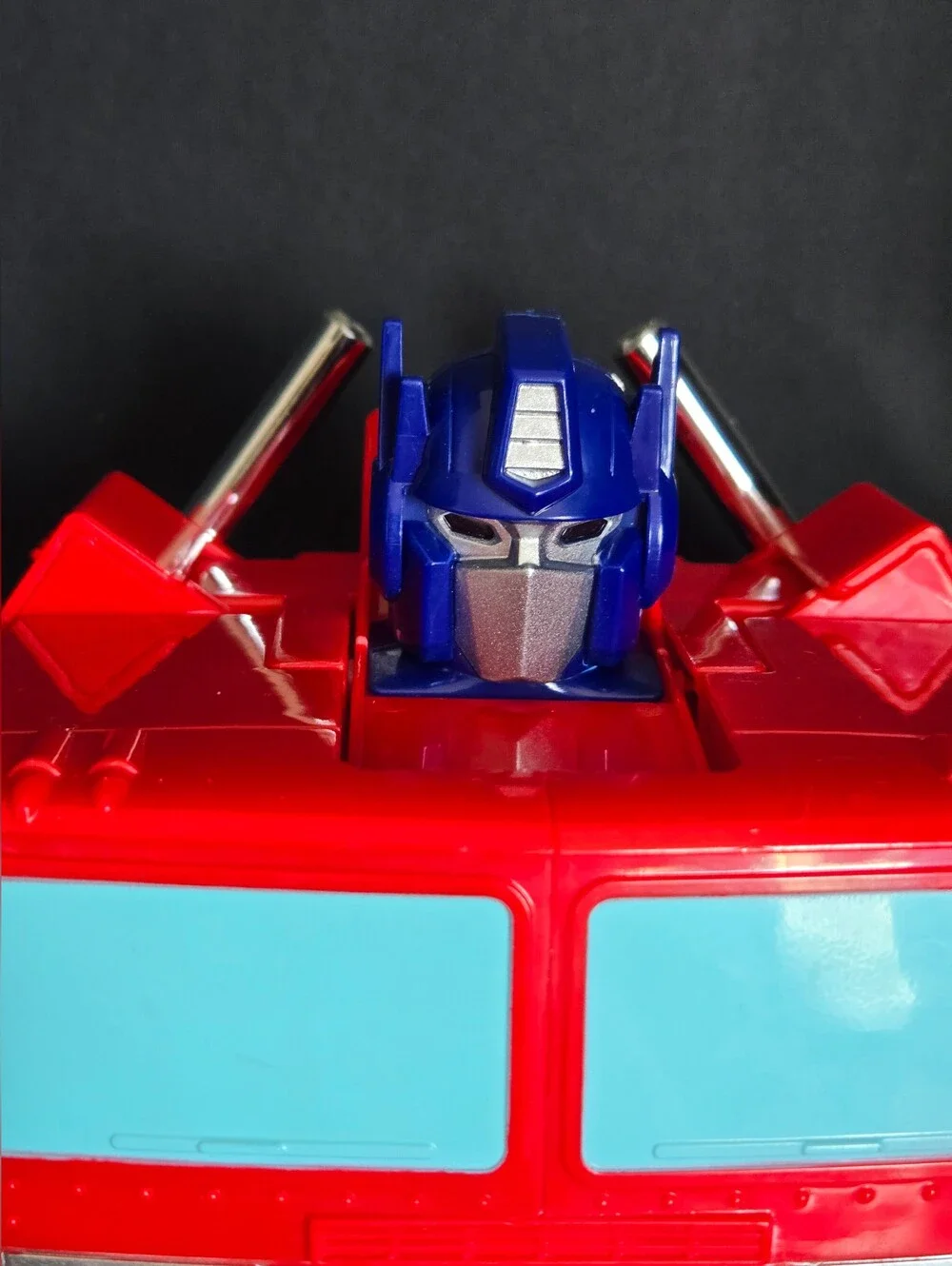 Transformers G1 Optimus Prime 12 inch Converting Lights Jada Toys No Remote RC